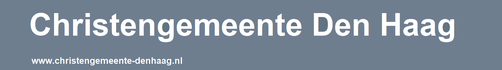 Christengemeente Den Haag