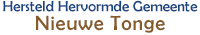 Diaconie Van De Hersteld Hervormde Gemeente Te Nieuw- Tonge