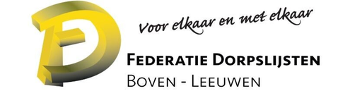 Federatie Dorpslijsten Boven- Leeuwen