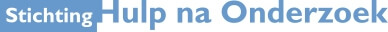 Stichting "Hulp Na Onderzoek"