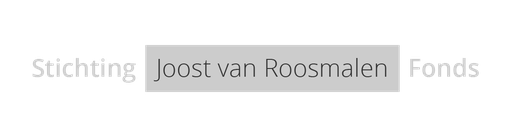 Stichting Joost Van Roosmalen Fonds, Roosendaal