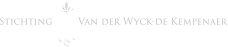 Stichting Van Der Wijck- De Kempenaer