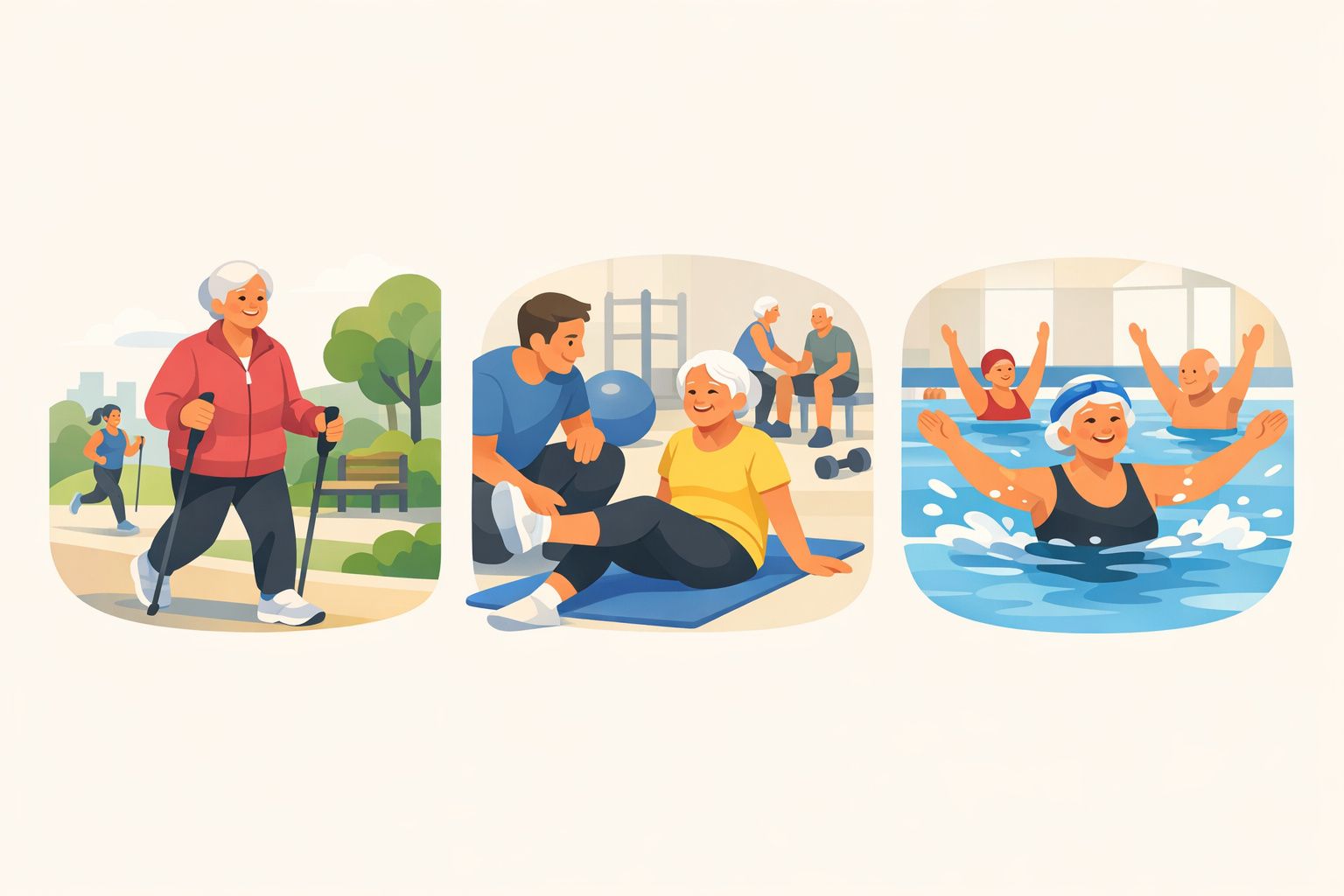 87-jarige Bertha sport nog elke dag | Groningen Beweegt Samen