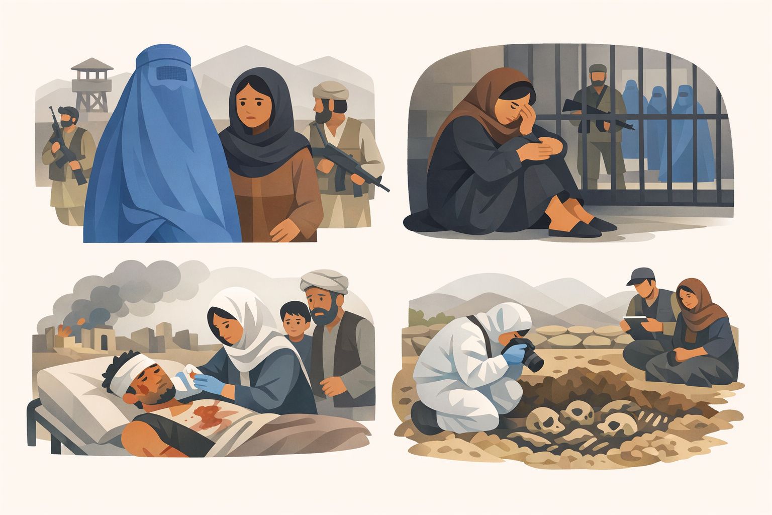 Afghanistan: Accountability Needed for Gender Persecution, Other Grave Crimes