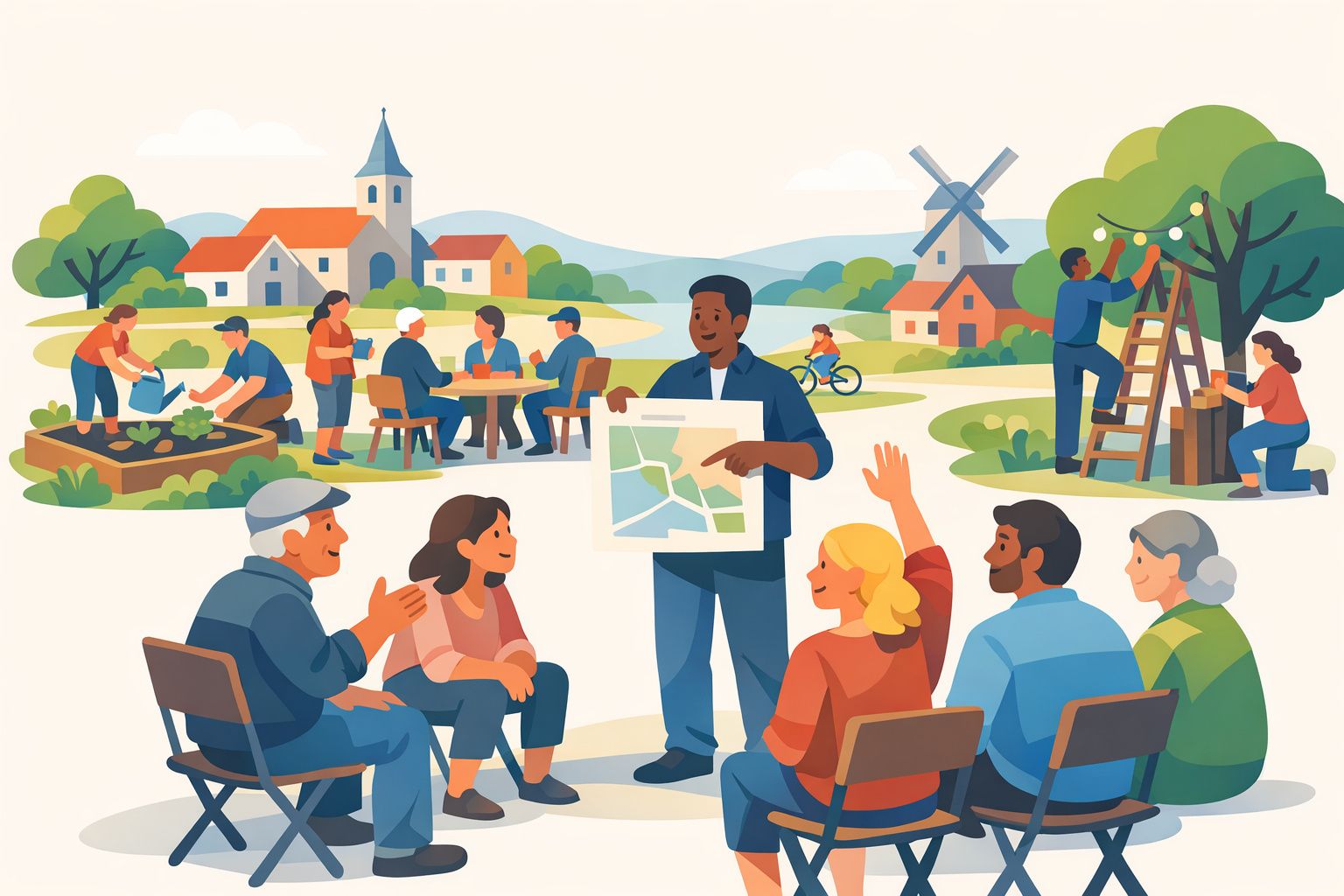 Dorpsdemocratie in de praktijk