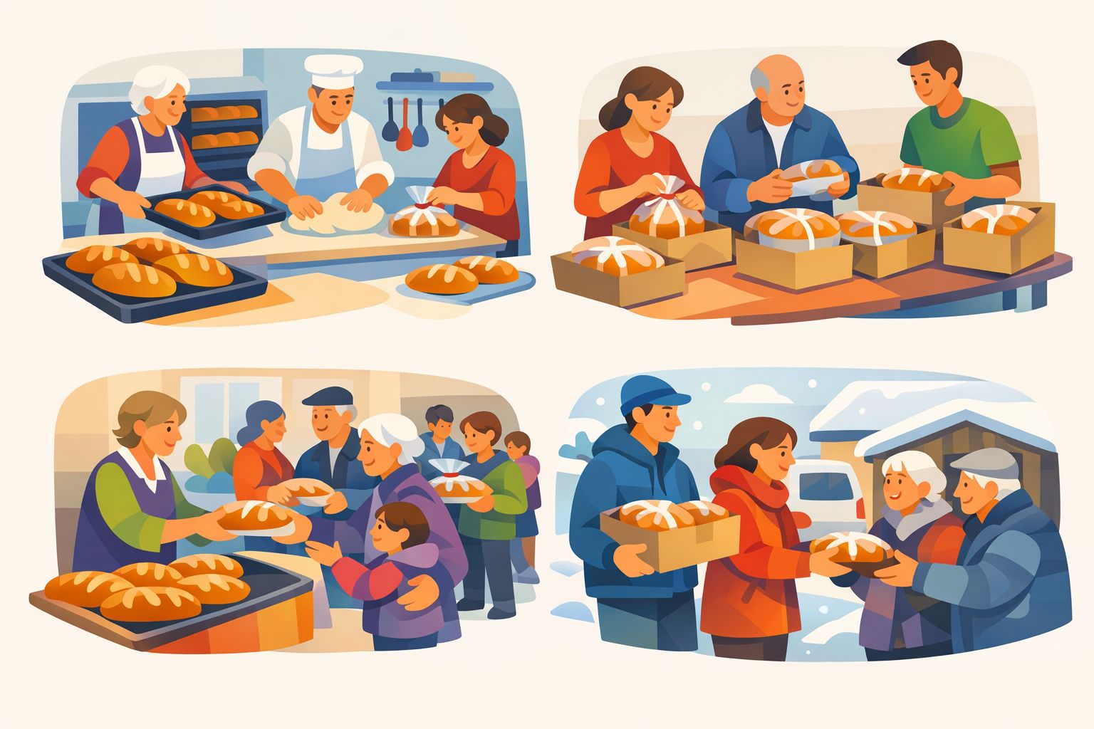 Paasbroden actie Nusfalau