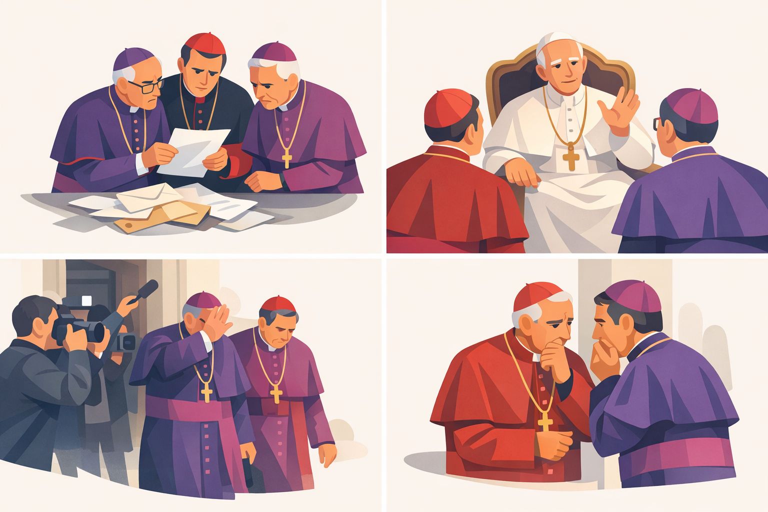 Spaanse bisschoppen reageren op uitgelekte informatie over gesprek met paus Leo